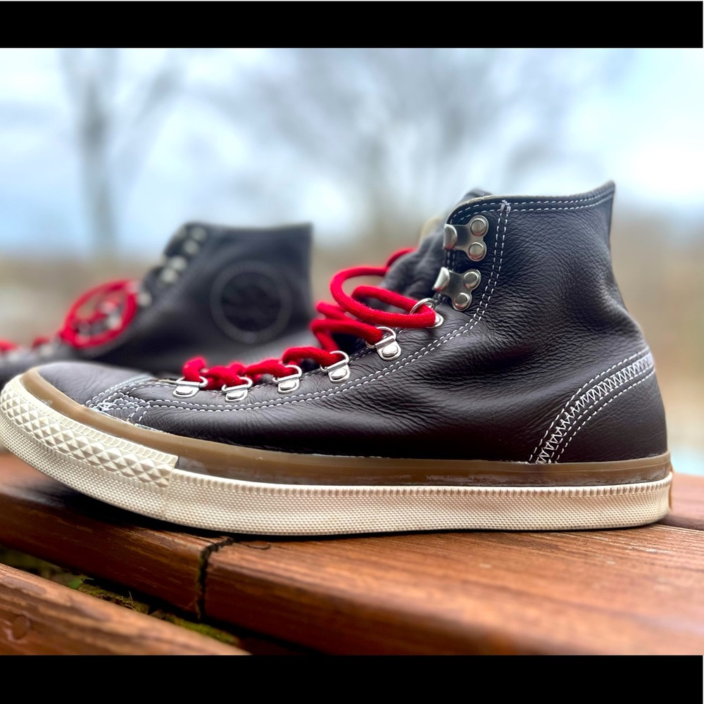 Converse leather city hikers mens 9